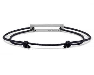 lacquered yellow cord bracelet le 1,7g