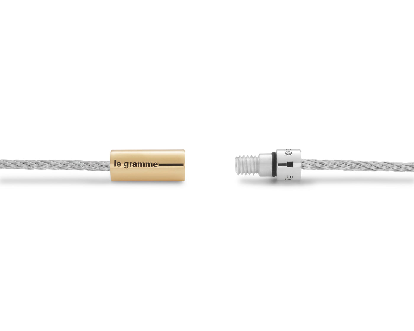 cable bracelet le 7g