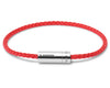 bracelet câble nato rouge le 7g