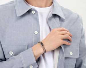 bracelet câble double tour le 9g