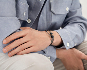 bracelet câble triple tour le 11g