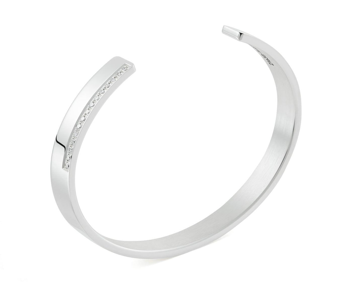ribbon bracelet with diamonds le 20g