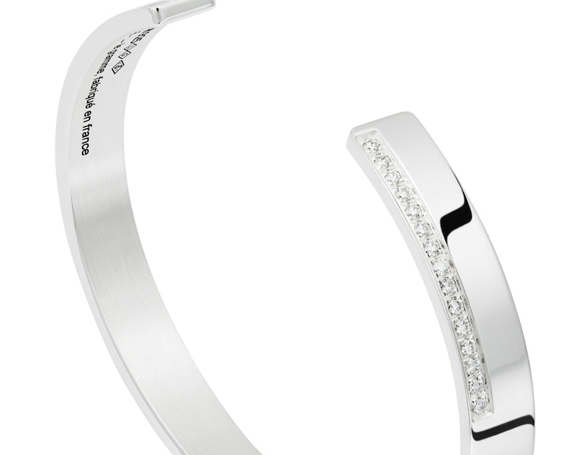 ribbon bracelet with diamonds le 20g