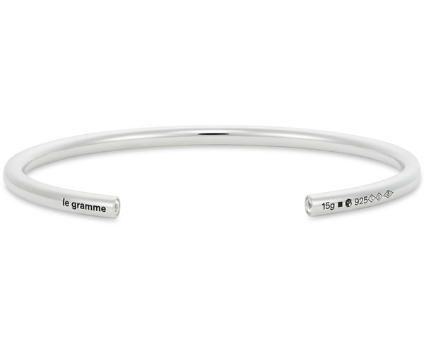 bangle bracelet with diamonds le 15g