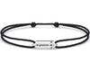 black cord bracelet le segment le 3g