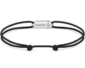 black cord bracelet le segment le 3g