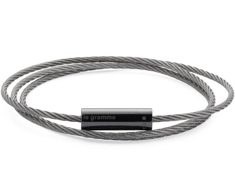 bracelet-cable-black-ceramic-11g-bijoux-pour-homme