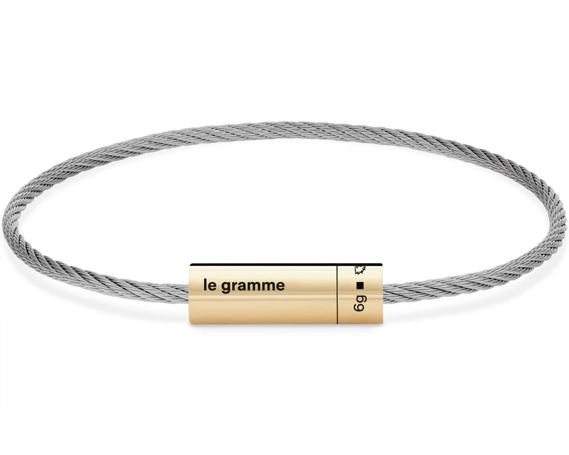 cable bracelet le 6g