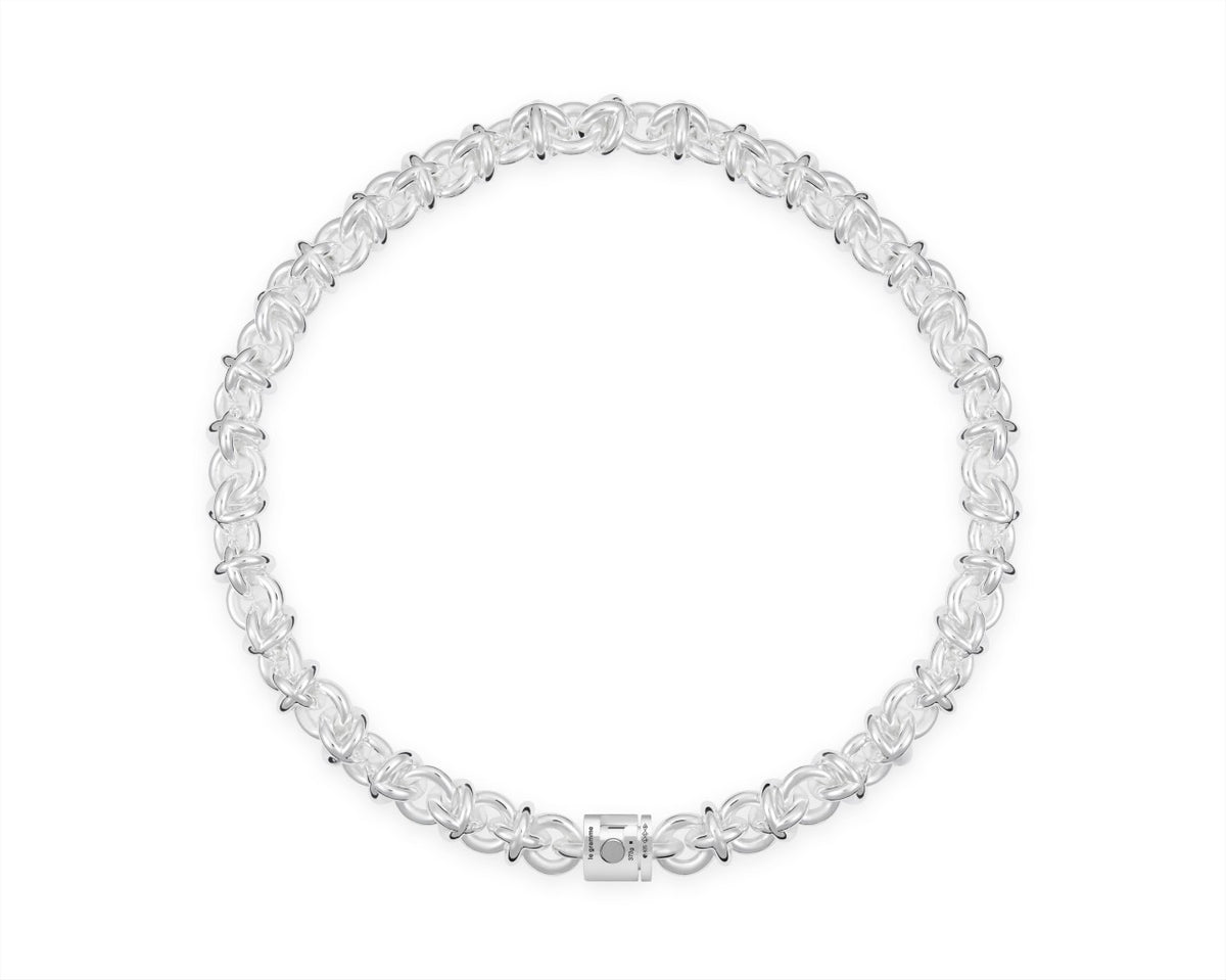 collier entrelacs le 347g